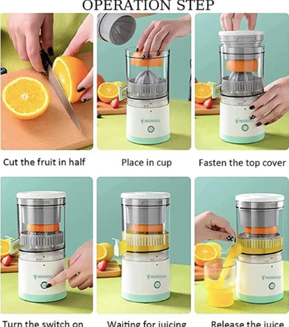 Electric Citrus Juicer- Ideal for juicing halved citrus fruits